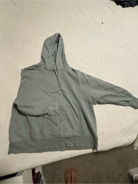 Women’s Sage Green Hoodie Sweatshirt - Unbranded